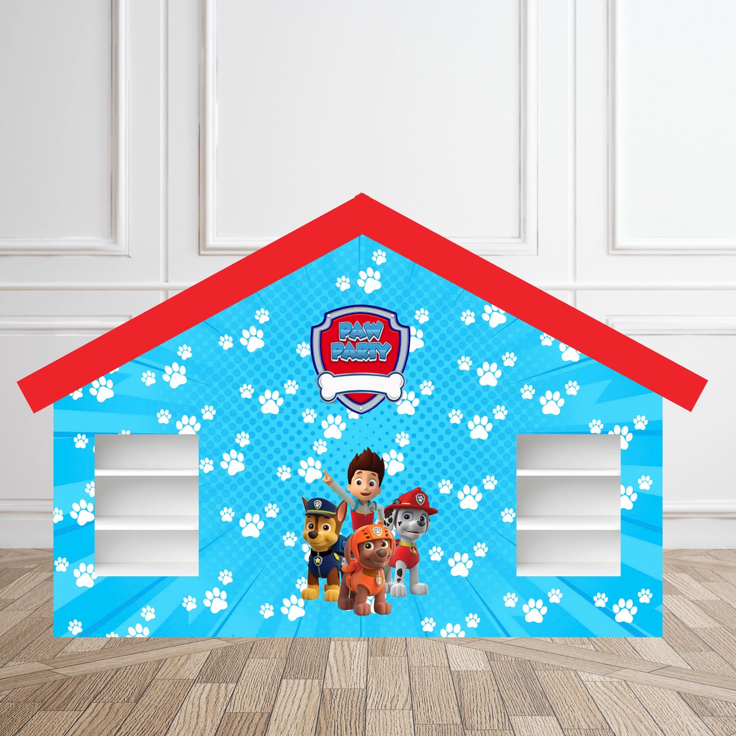 Paw Patrol Doghouse Party Backdrop | Custom Kids Birthday Banner | Make Their Party Pawsome!