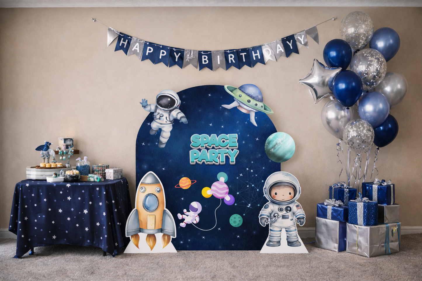 Space Adventure Mini Birthday Set