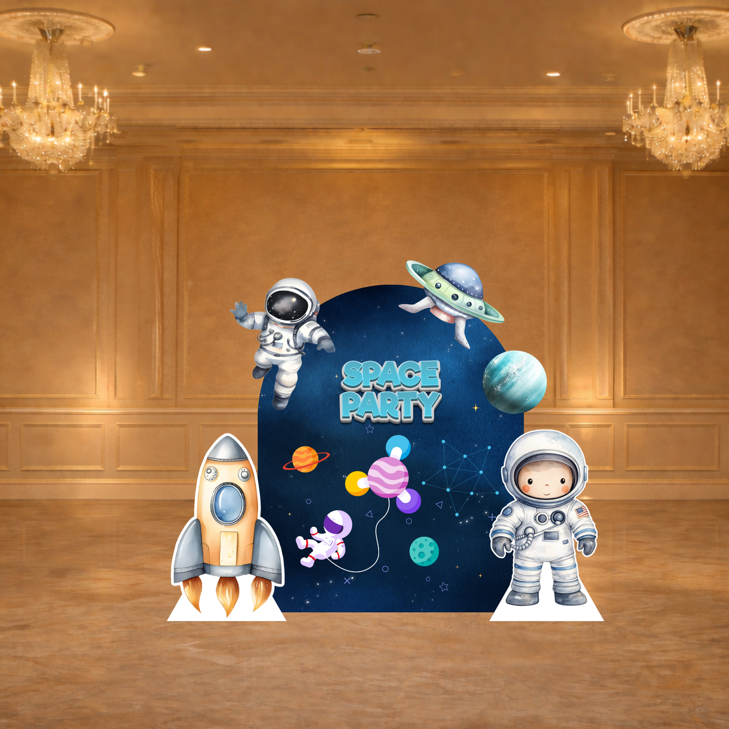 Space Adventure Mini Birthday Set