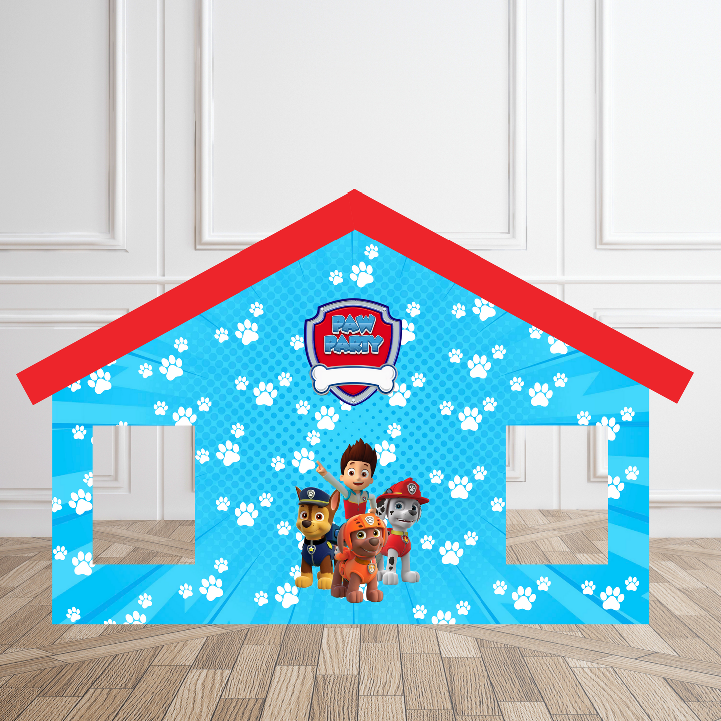 Paw Patrol Doghouse Party Backdrop | Custom Kids Birthday Banner | Make Their Party Pawsome!