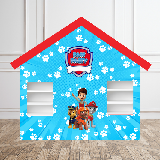 Paw Patrol Doghouse Party Backdrop | Custom Kids Birthday Banner | Make Their Party Pawsome!